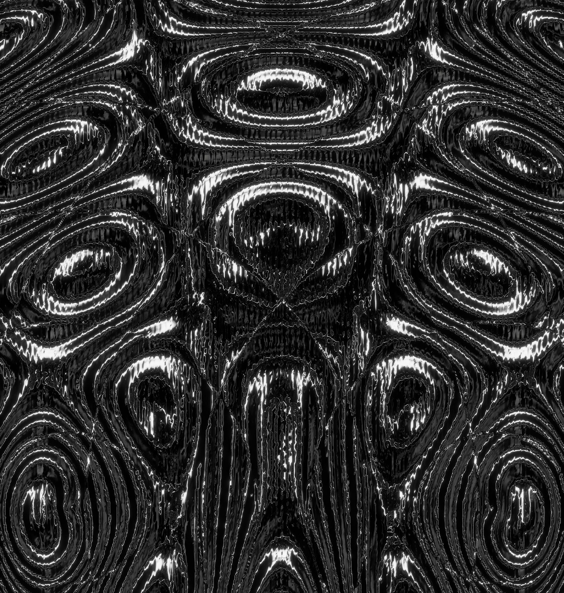 Electromagnetic field swirl texture