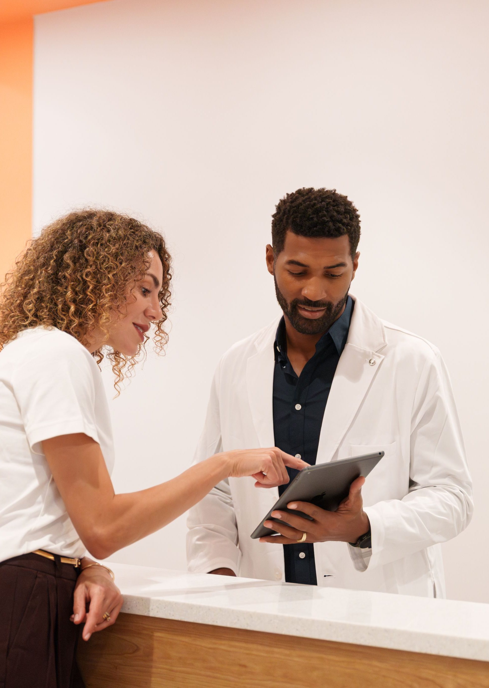 Humanaut clinician reviewing care plan with a member