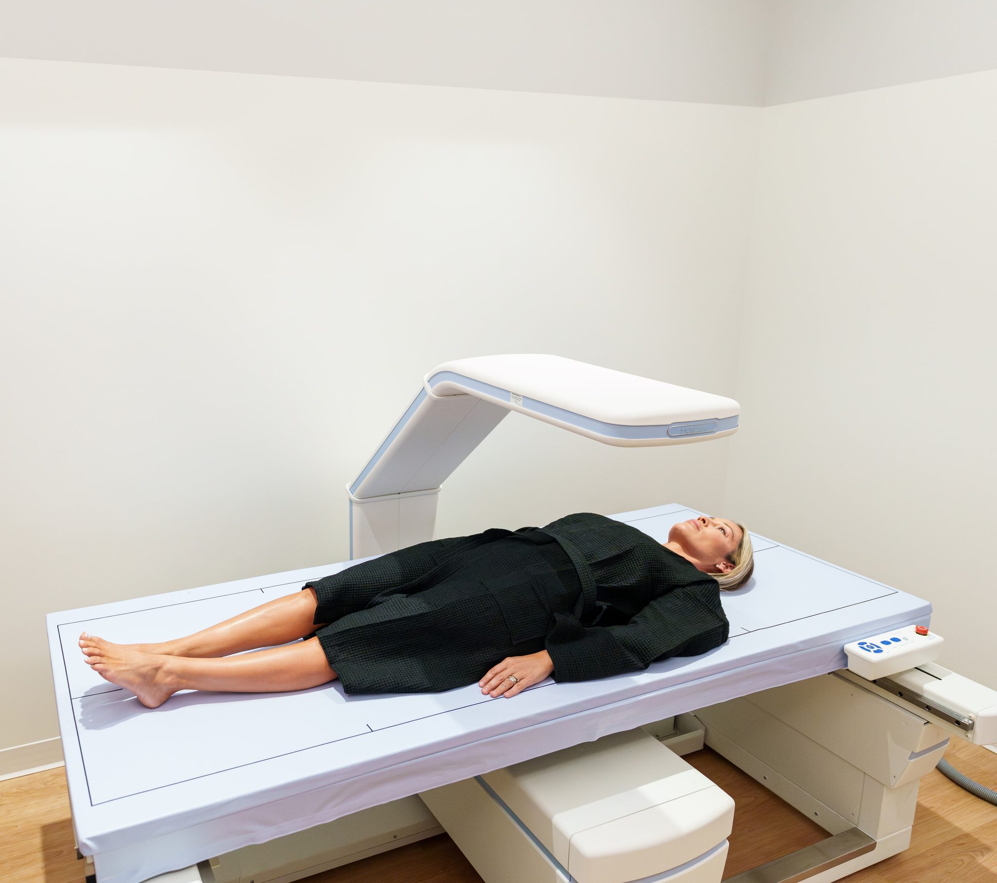 DEXA Scan session — clinic photography