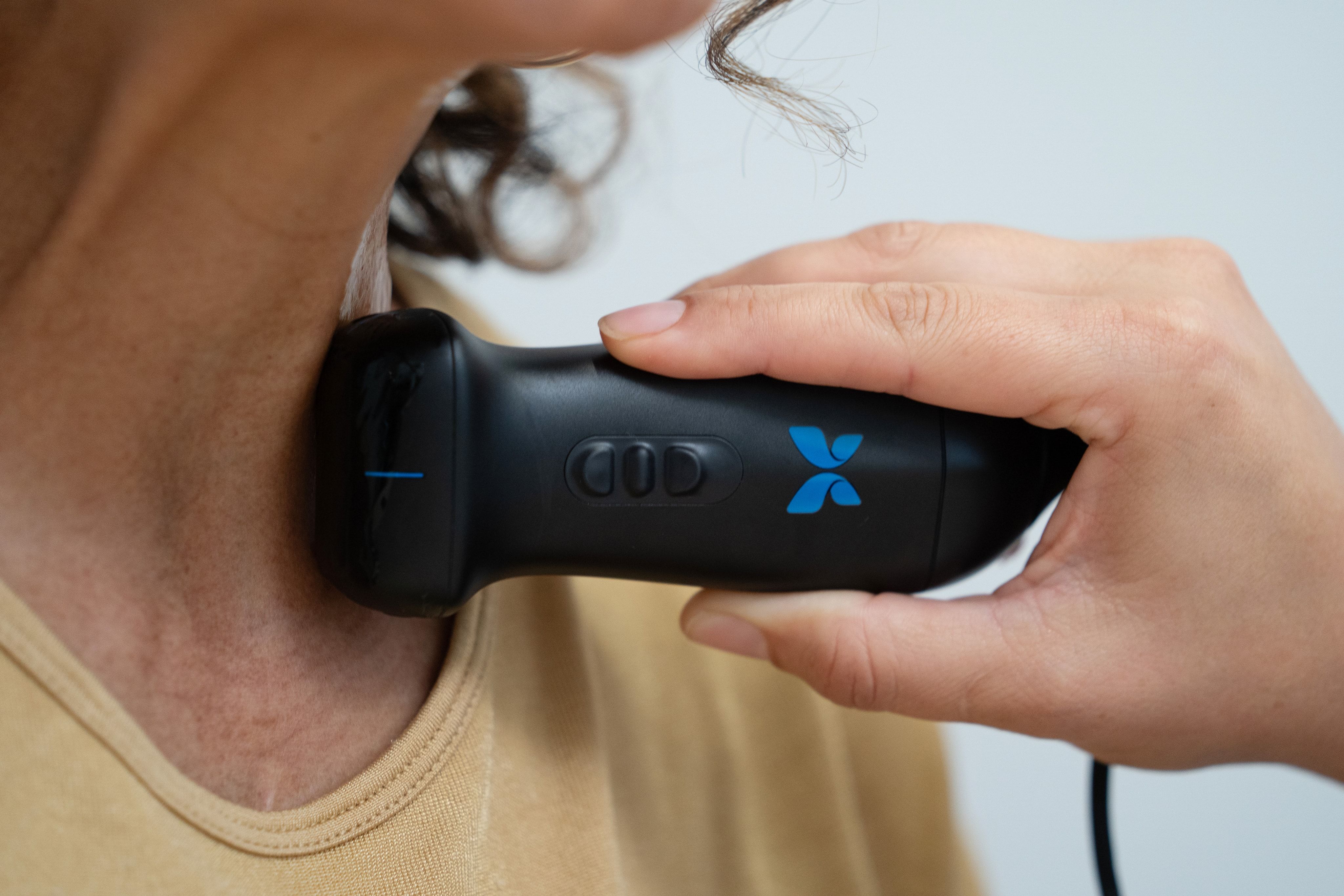 CIMT carotid ultrasound — clinic photography