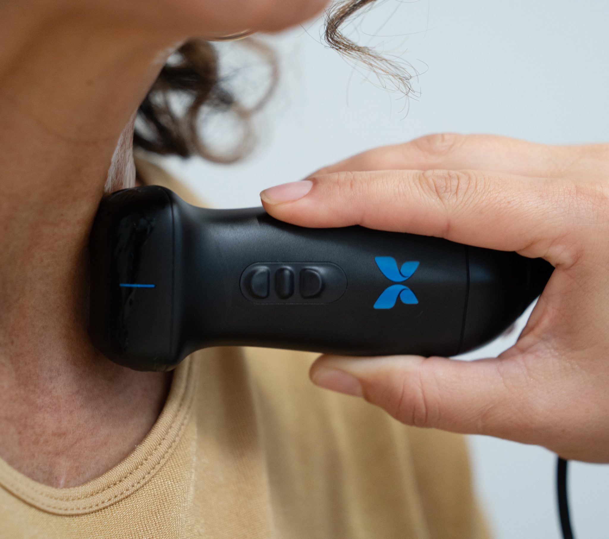 CIMT carotid ultrasound — clinic photography