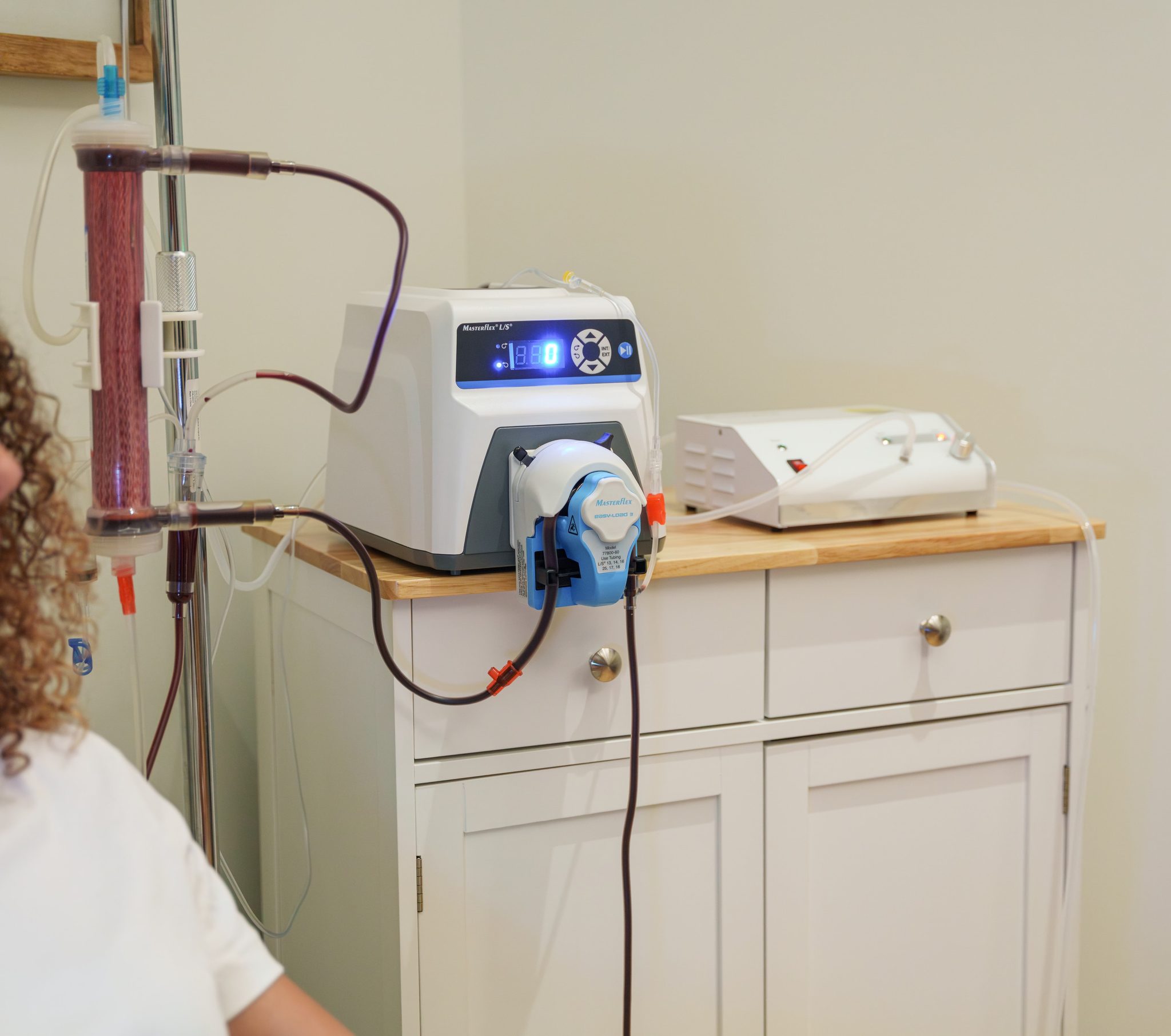 EBO2 session — clinic photography