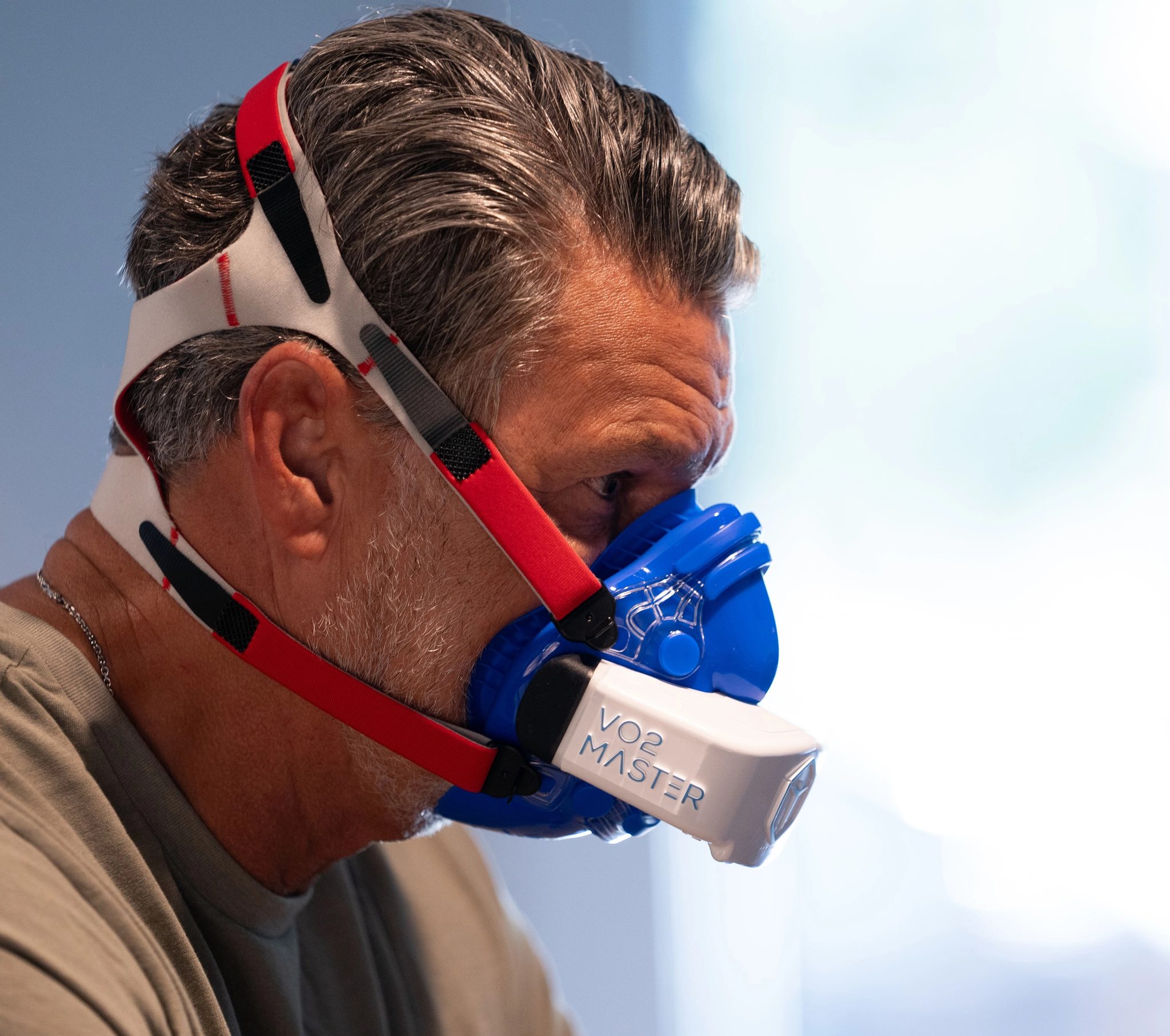 VO2 Max assessment session — clinic photography