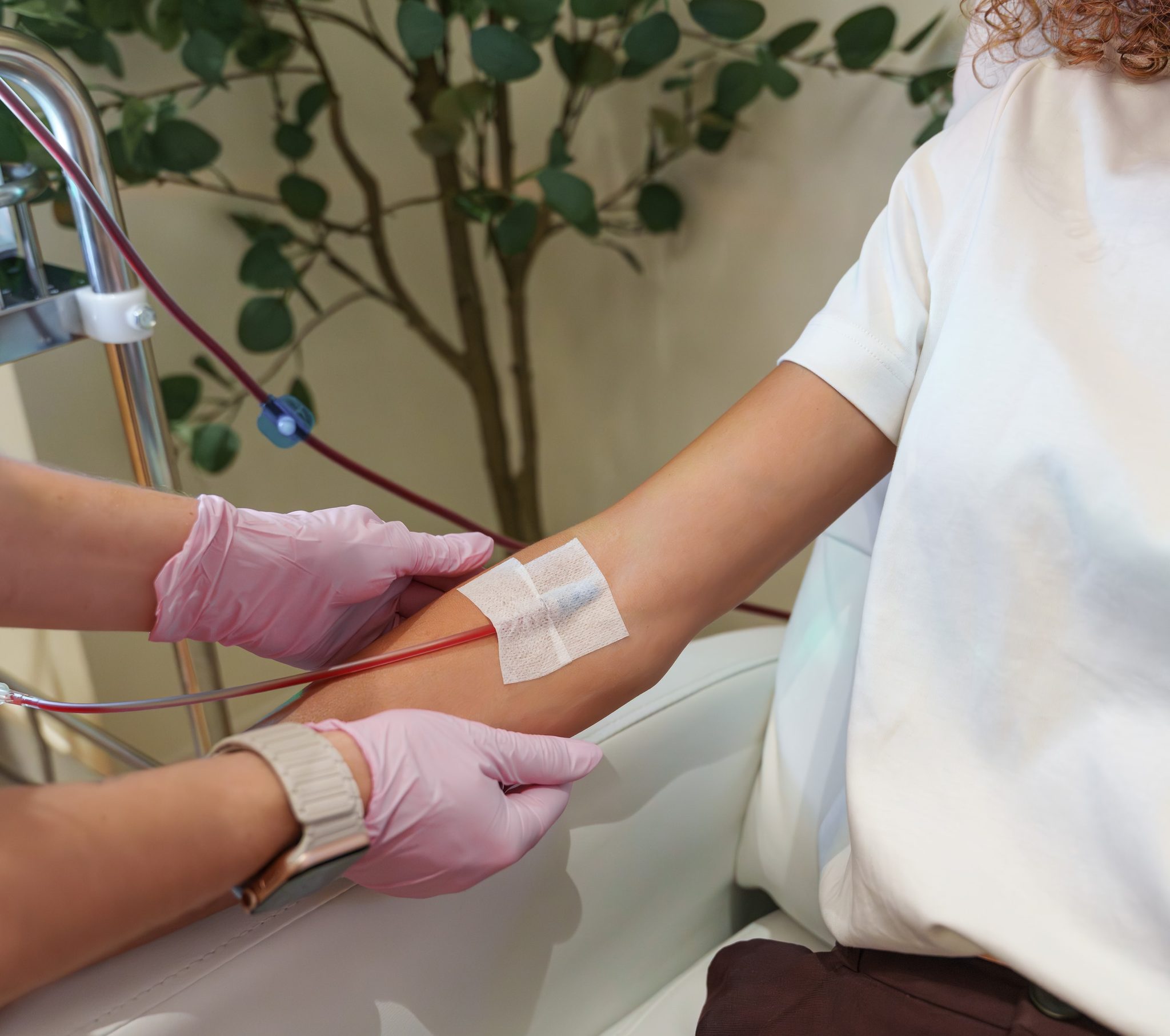 EBO2 session — clinic photography